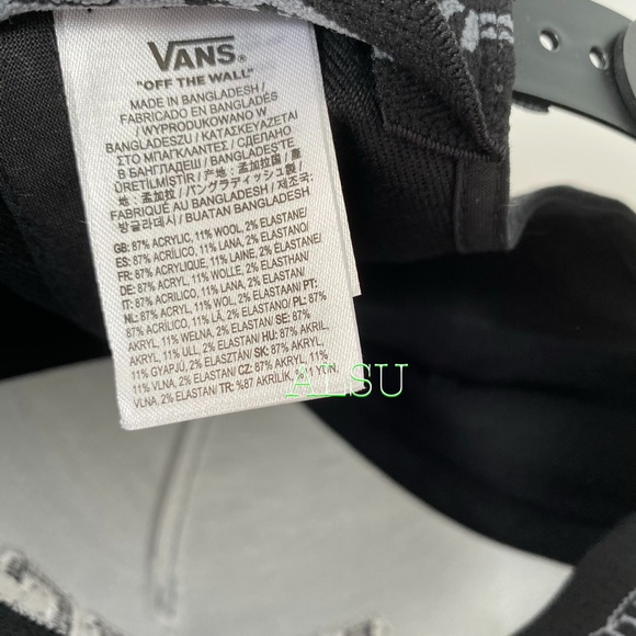 VANS 🔥SALE!🔥 SVD University Men’s SnapBack Black Cap AUTHE VN0A3I6HY28 - Picture 7 of 9